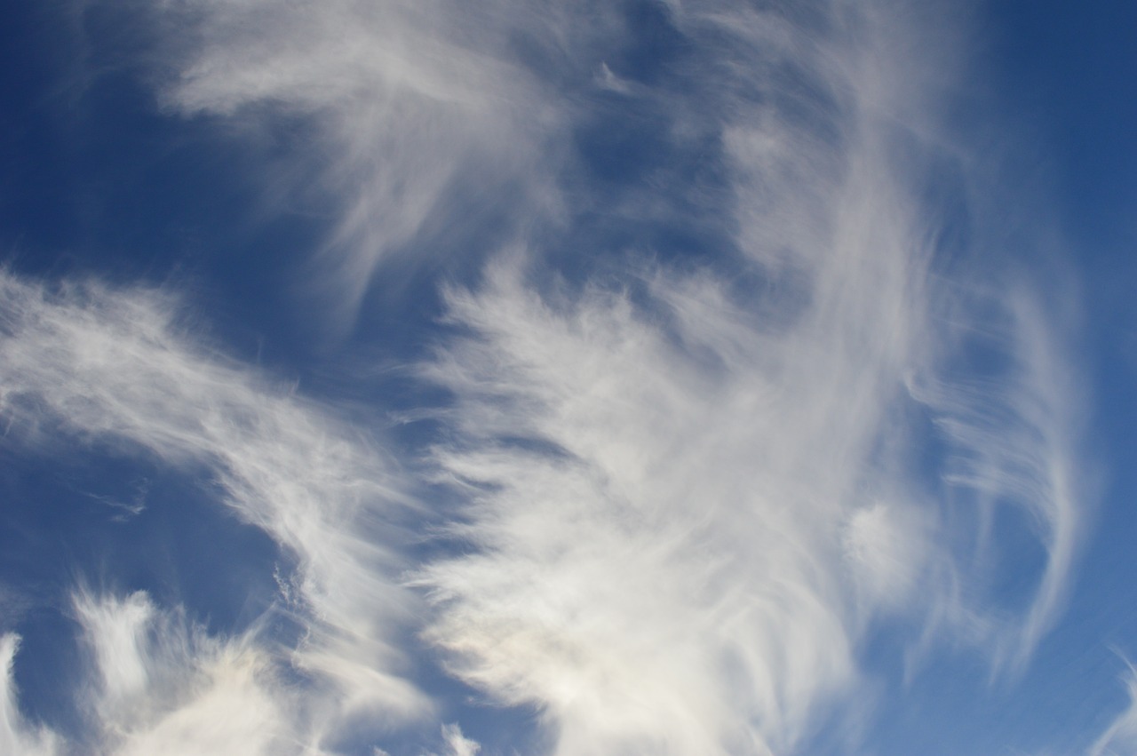 sky clouds wind free photo