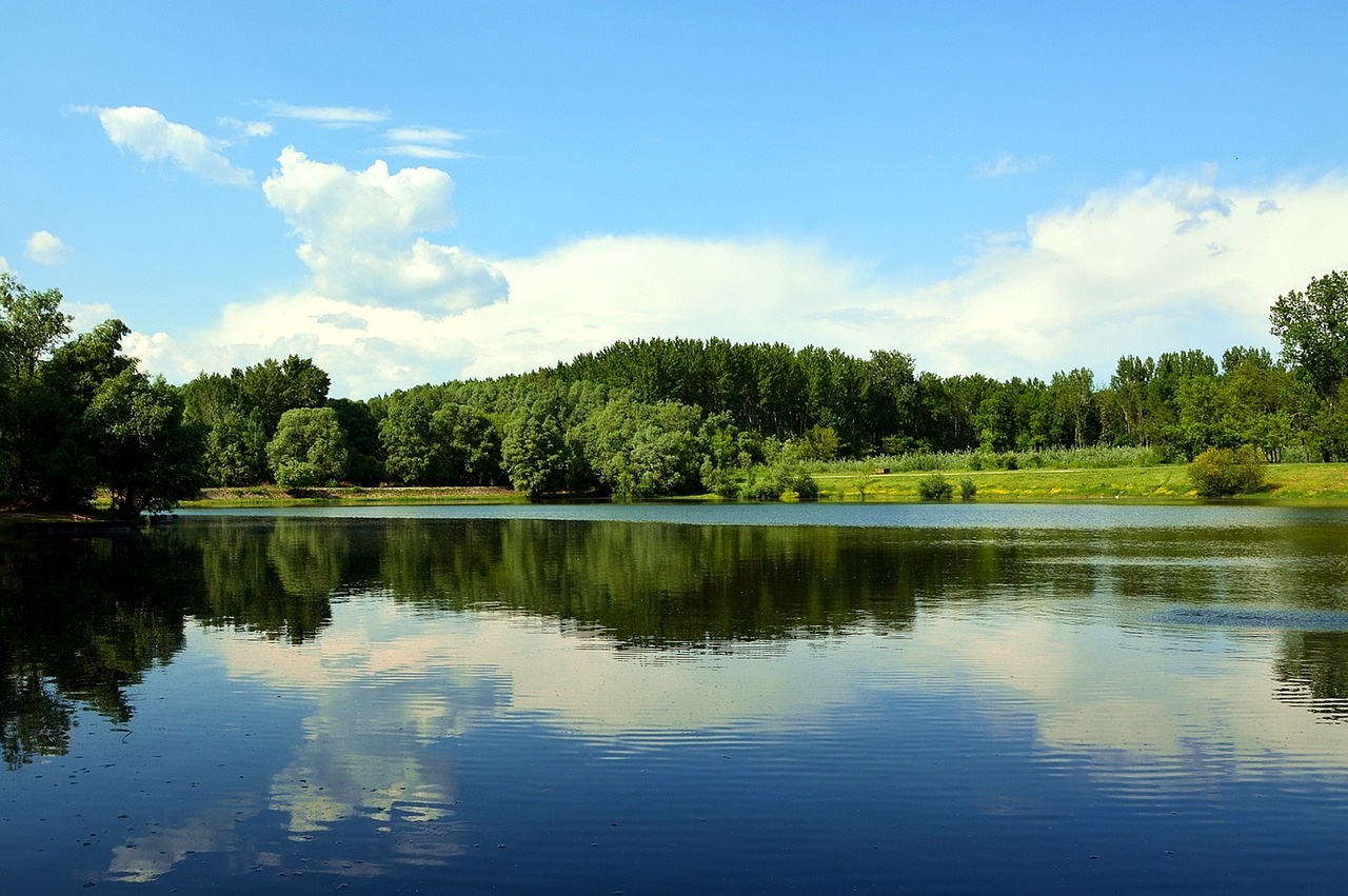 sky water spring free photo