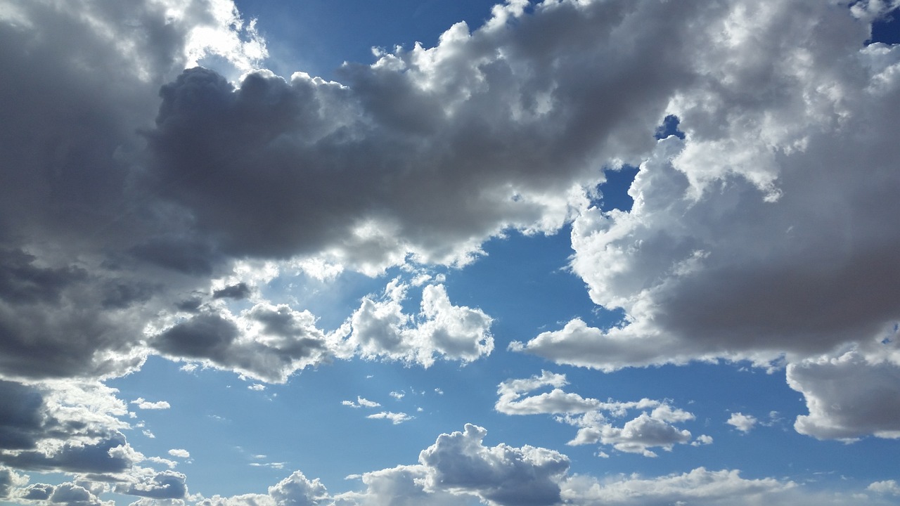 sky clouds cloudy free photo