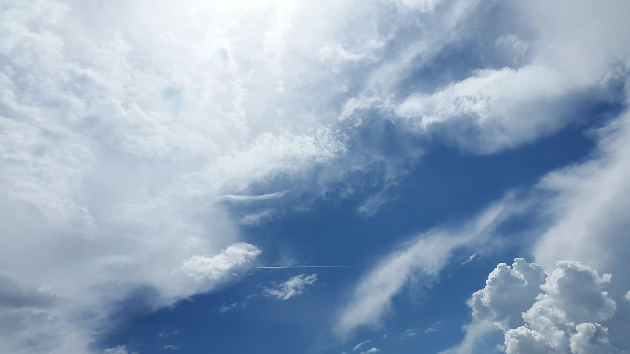sky clouds atmosphere free photo