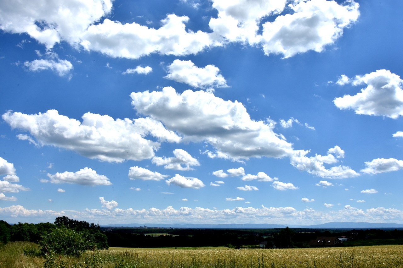 sky panorama summer free photo