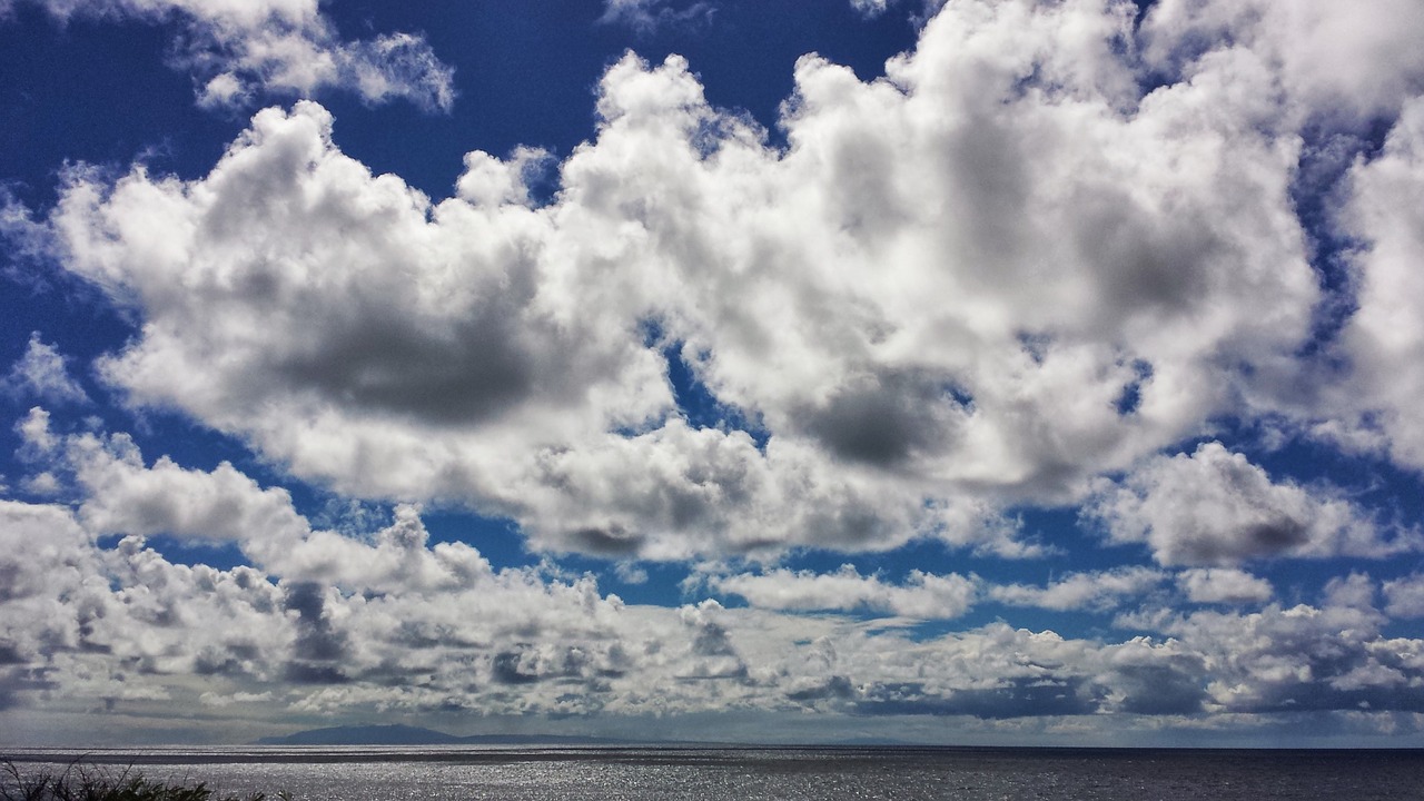 sky clouds vast free photo