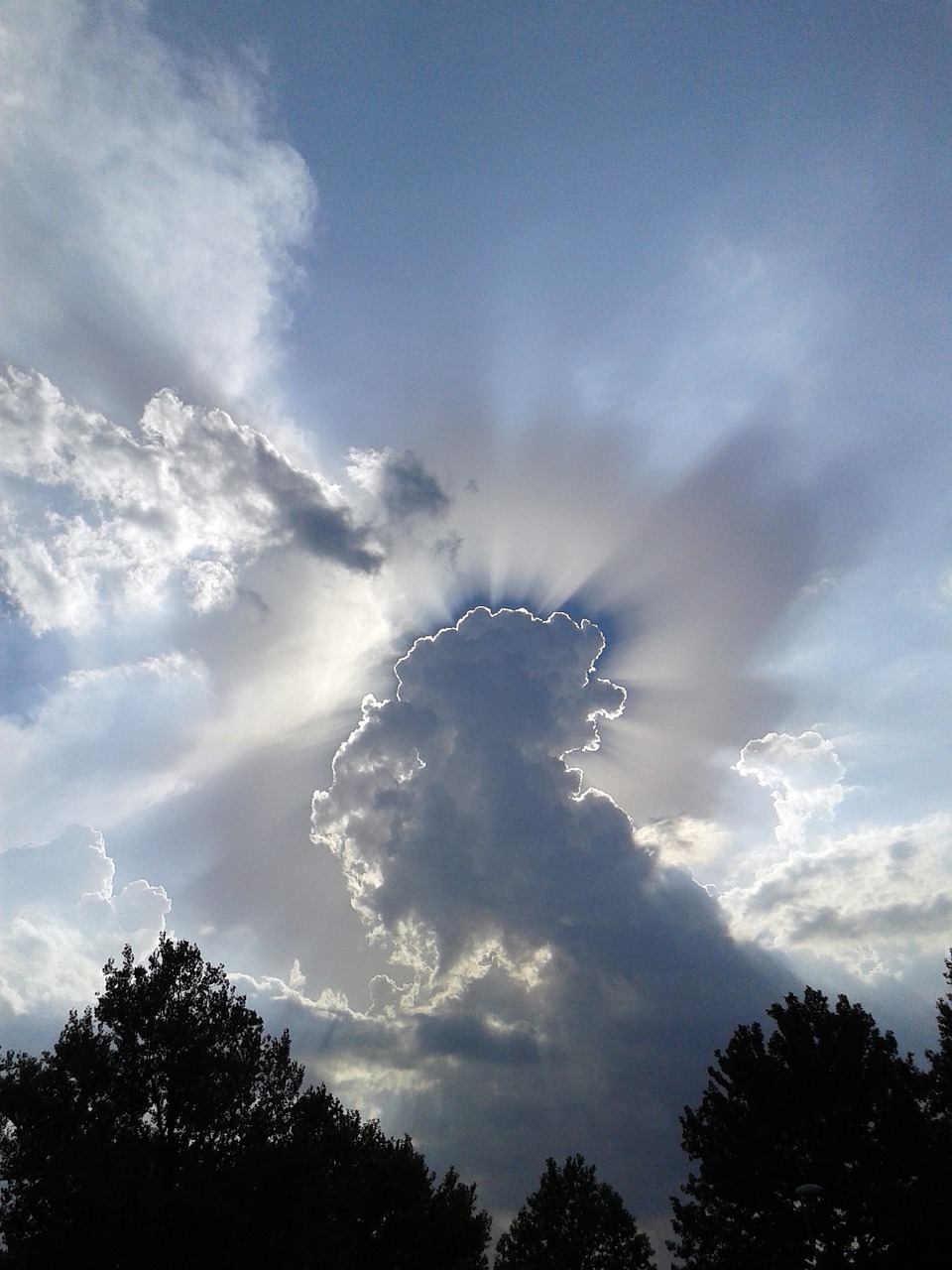 sky cloud thunderstorm free photo