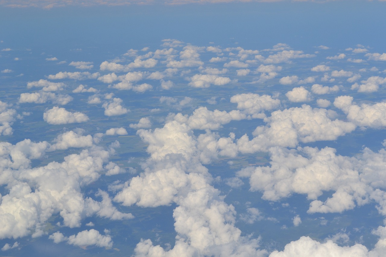 sky clouds cloudy sky free photo