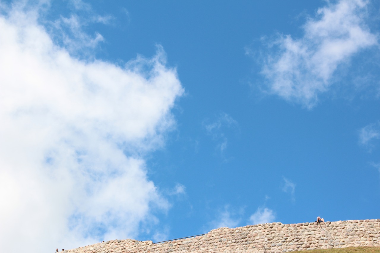 sky wall clouds free photo