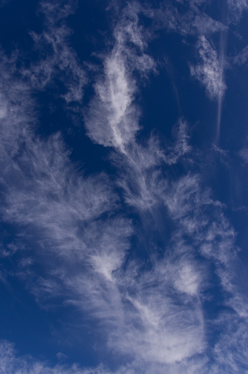 sky clouds blue free photo