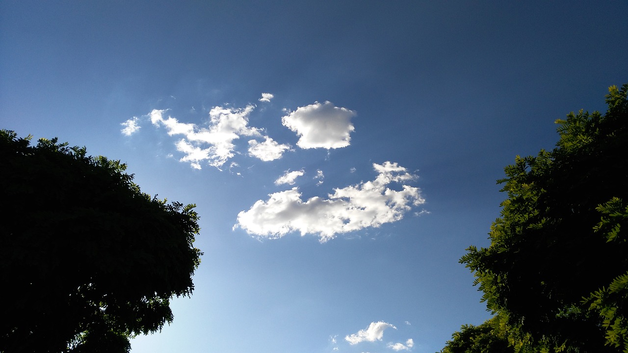 sky clouds sunset free photo