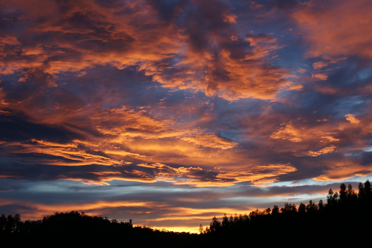 sky clouds night free photo