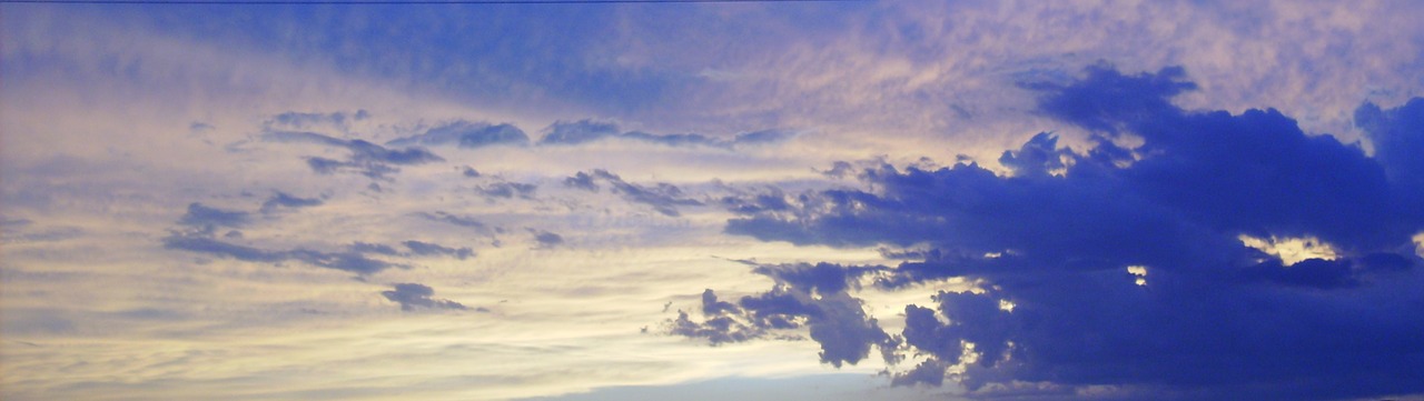 sky clouds blue free photo