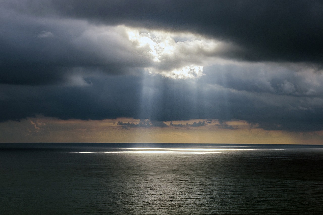 sky clouds cloudy free photo