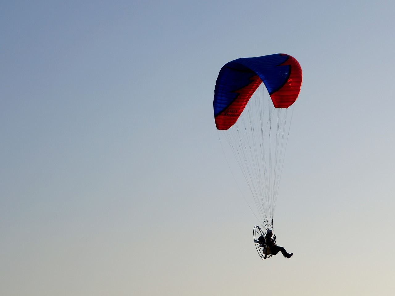 sky paragliding extreme free photo