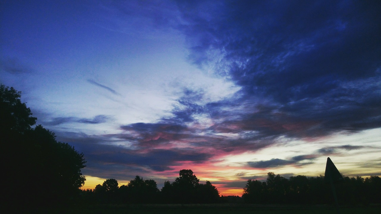 sky nature clouds free photo