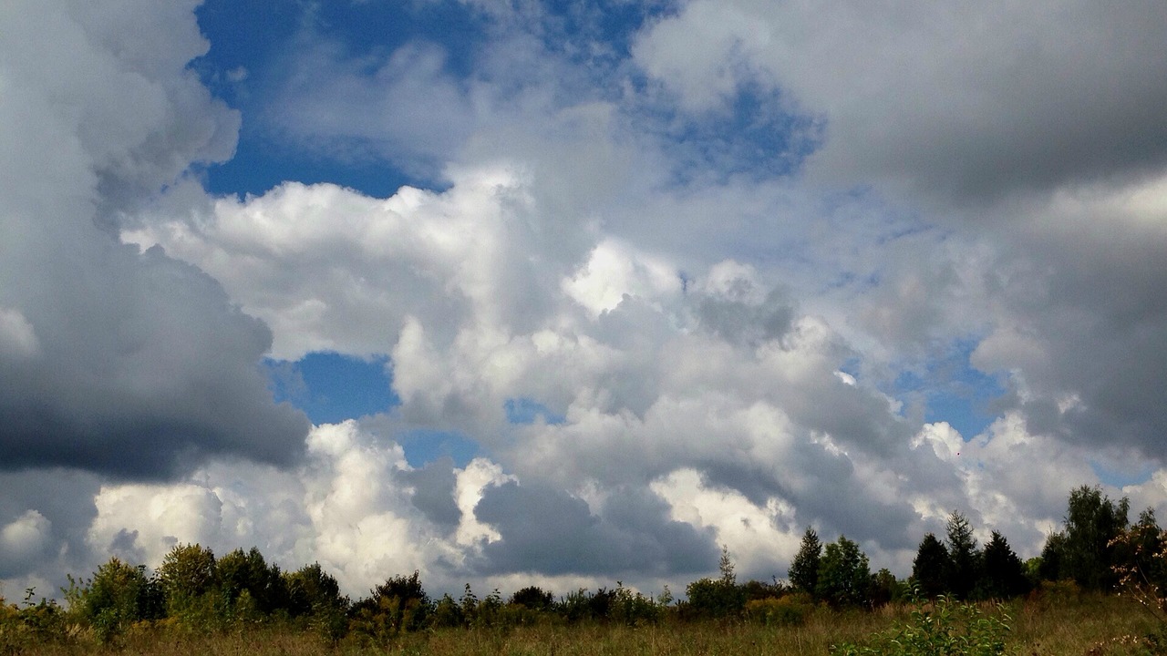 sky clouds cloud cover free photo