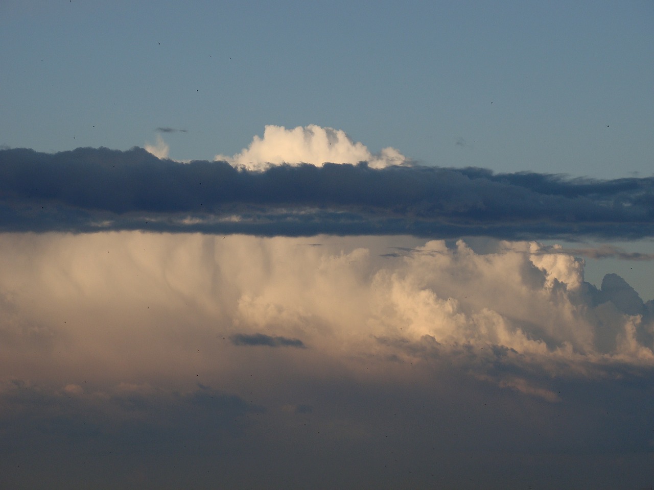 sky after the rain clouds free photo