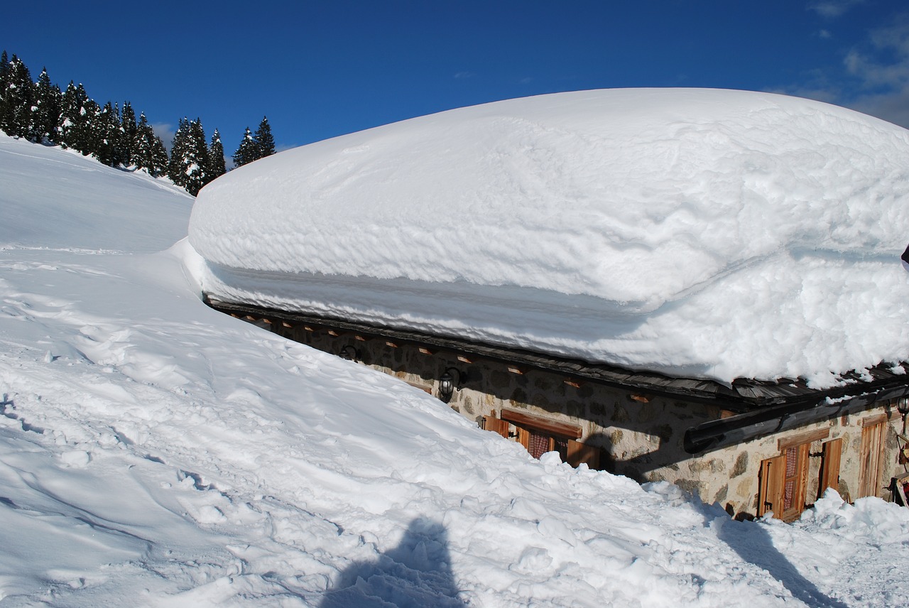 sky snow mountain free photo