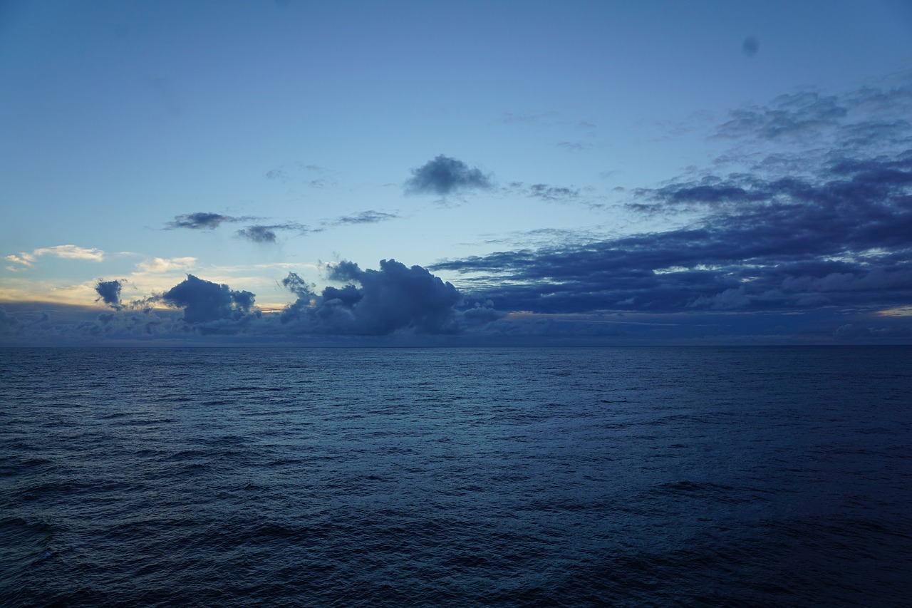 sky atlantic sea free photo
