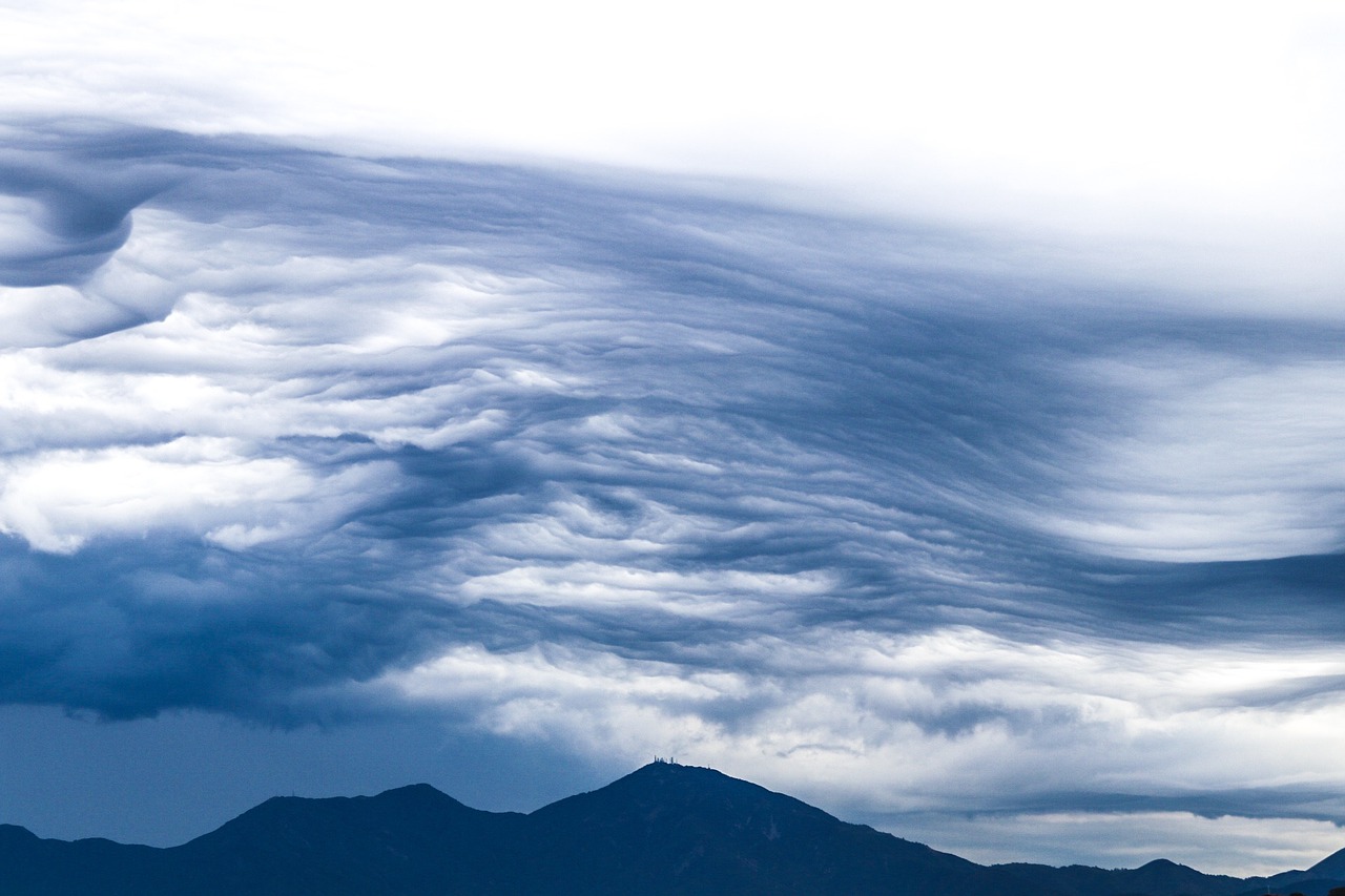 sky blanket clouds free photo