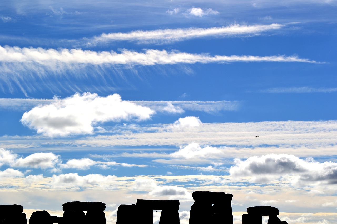 sky clouds view free photo