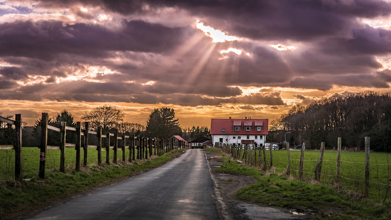 sky dramatic clouds free photo