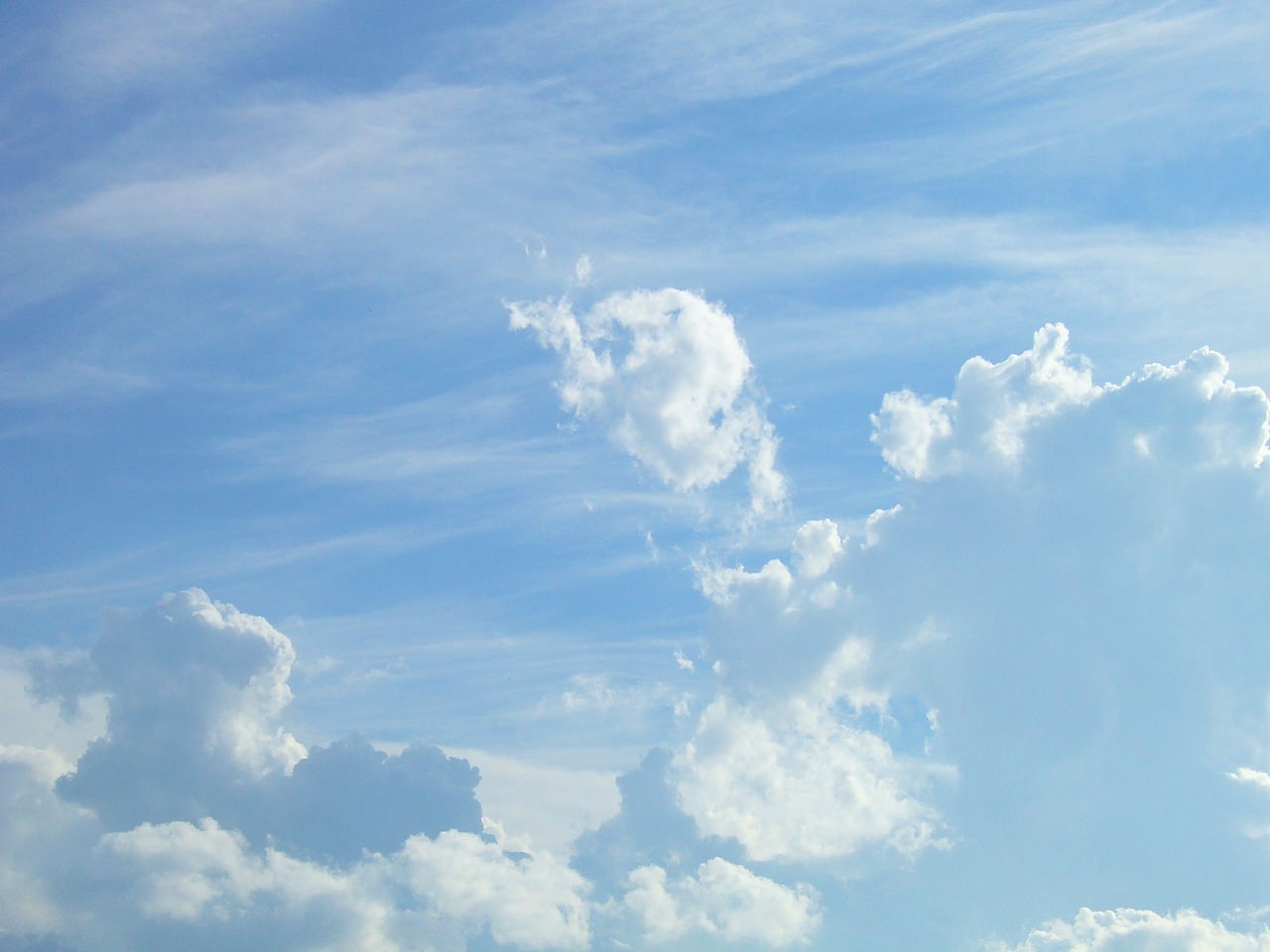 sky cloud blue free photo