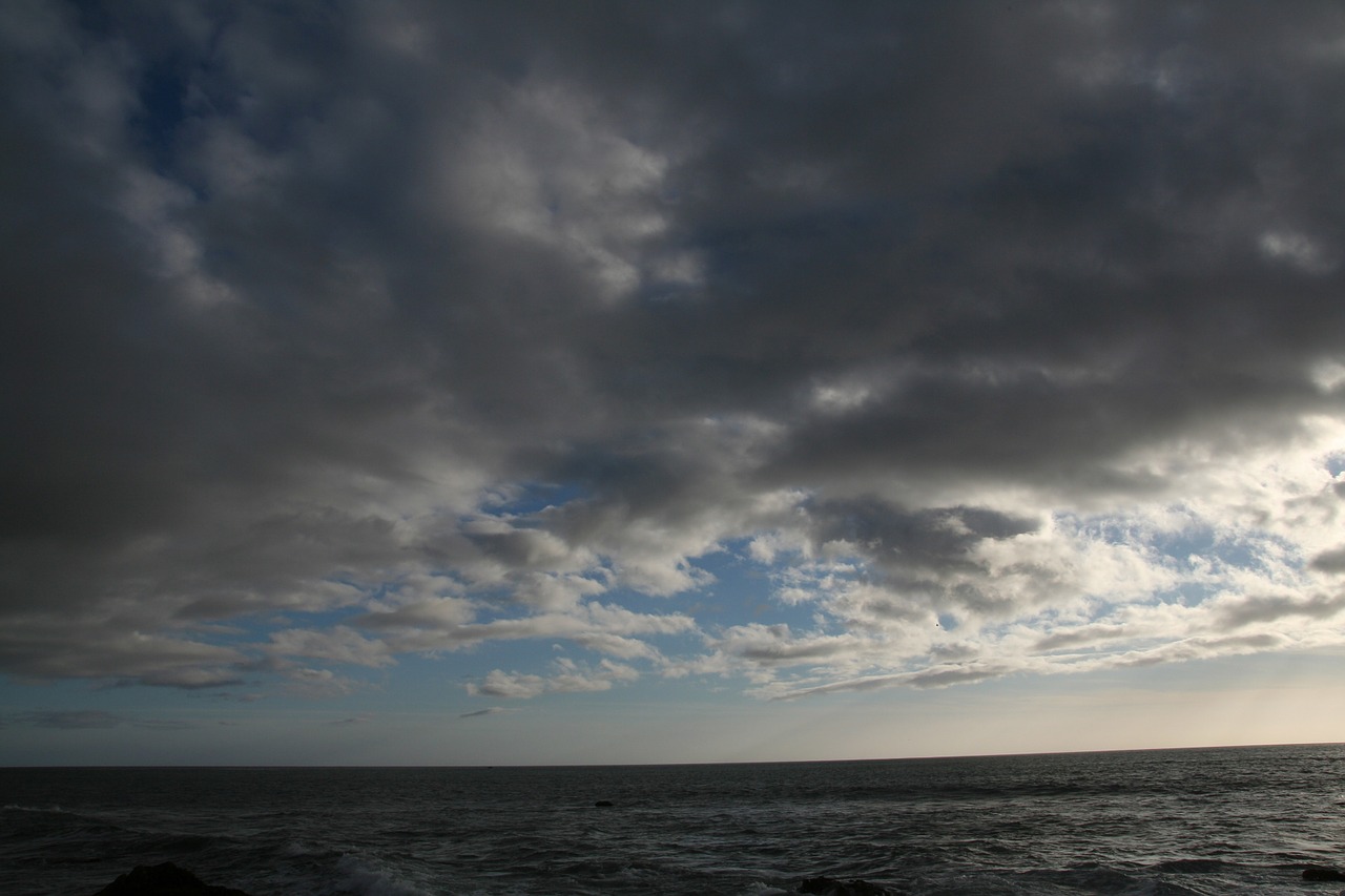 sky ocean cloud free photo