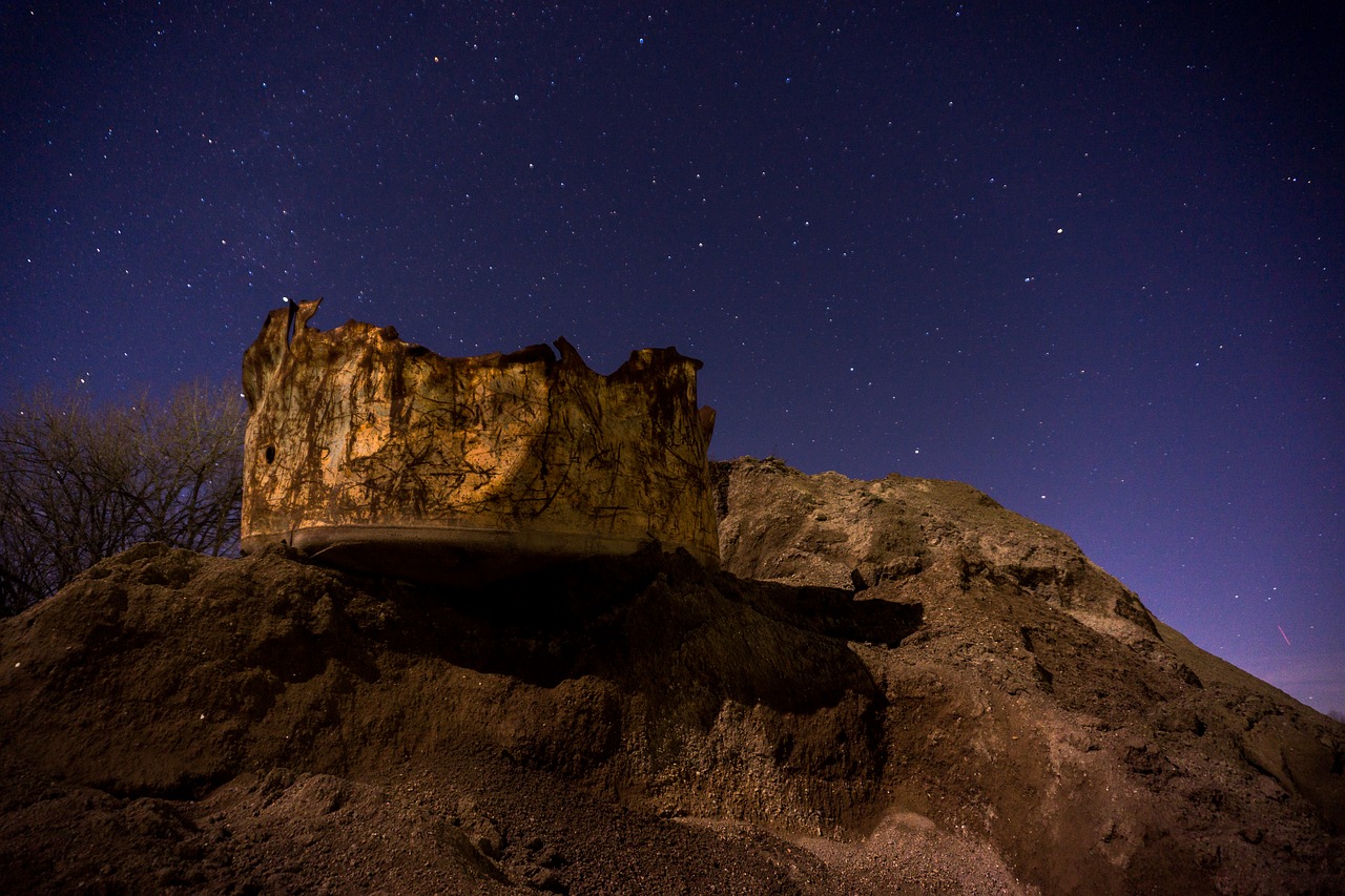 sky night landscape free photo