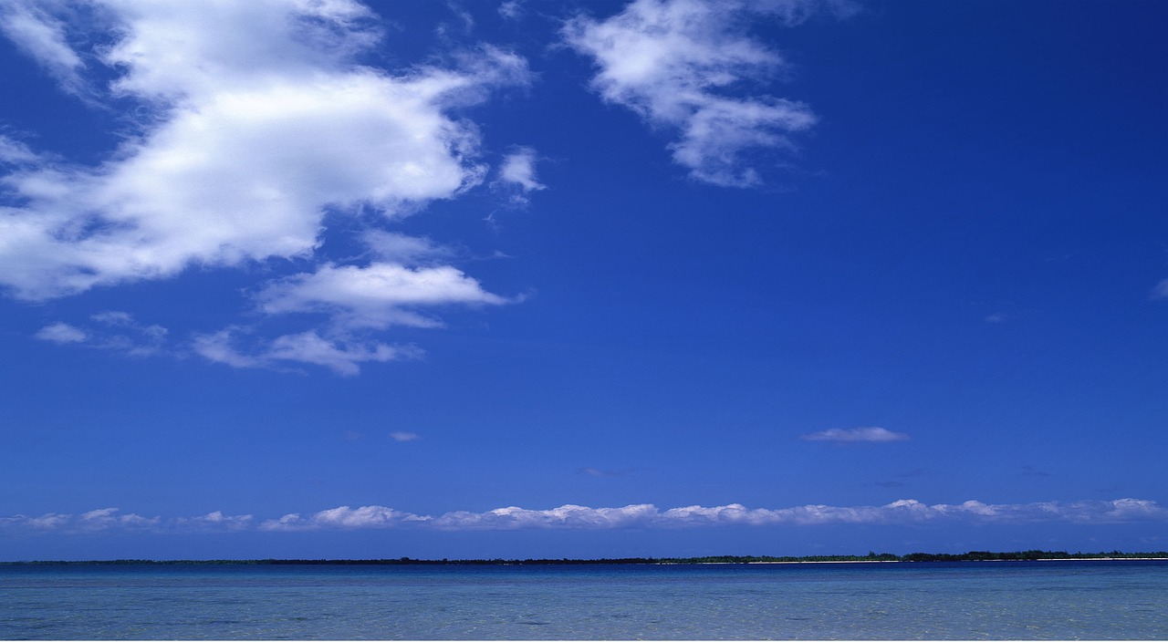 sky clouds blue sky free photo