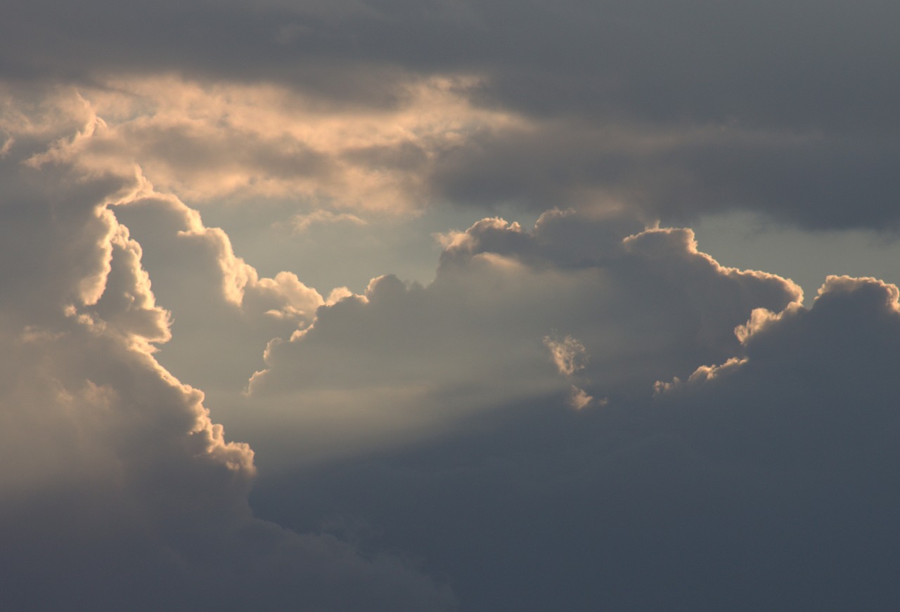 sky clouds front detail free photo