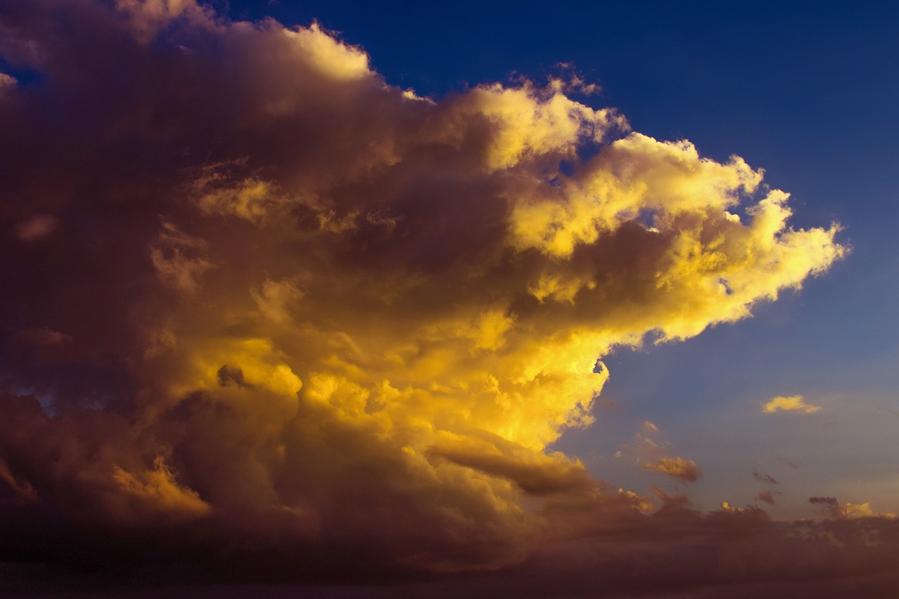 sky clouds dramatic free photo