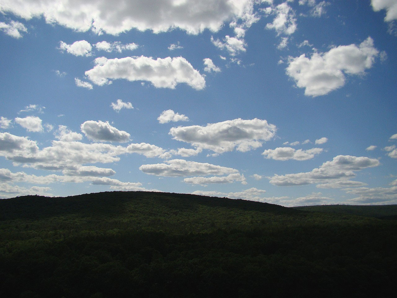 sky clouds summer free photo