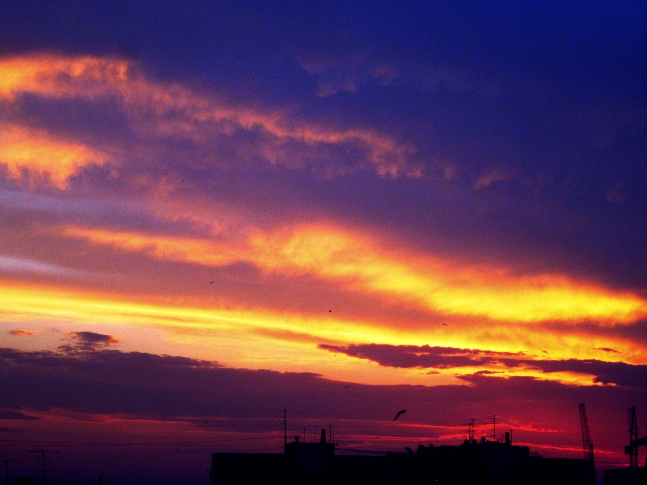 sky sunset samara free photo