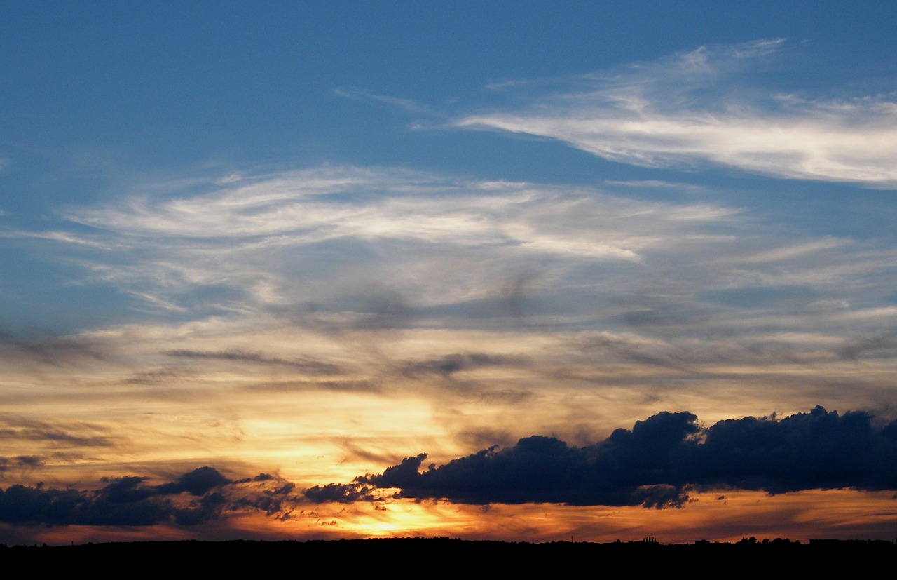 sky clouds cloud free photo