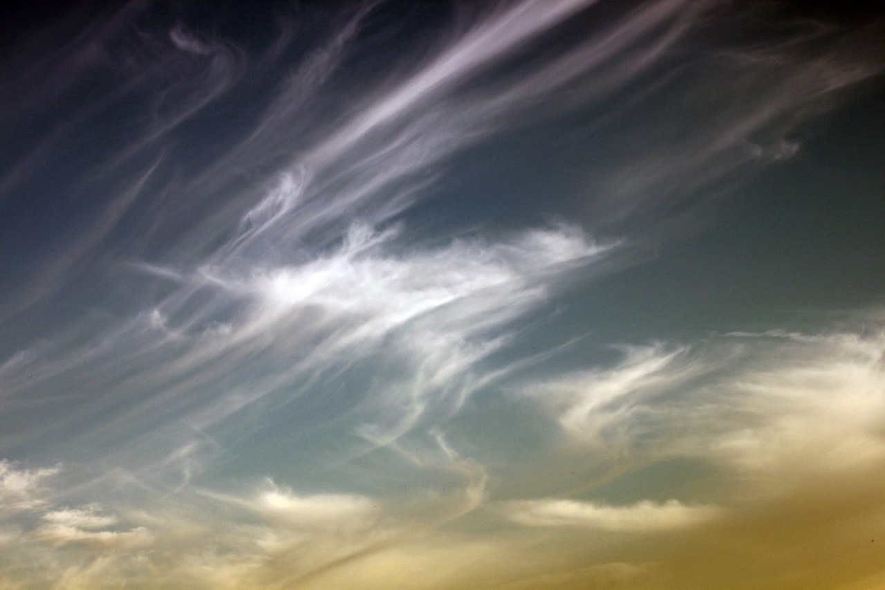 sky clouds abstract free photo