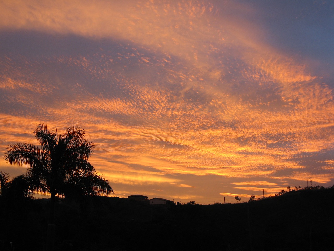sky brasilia by sunsets free photo
