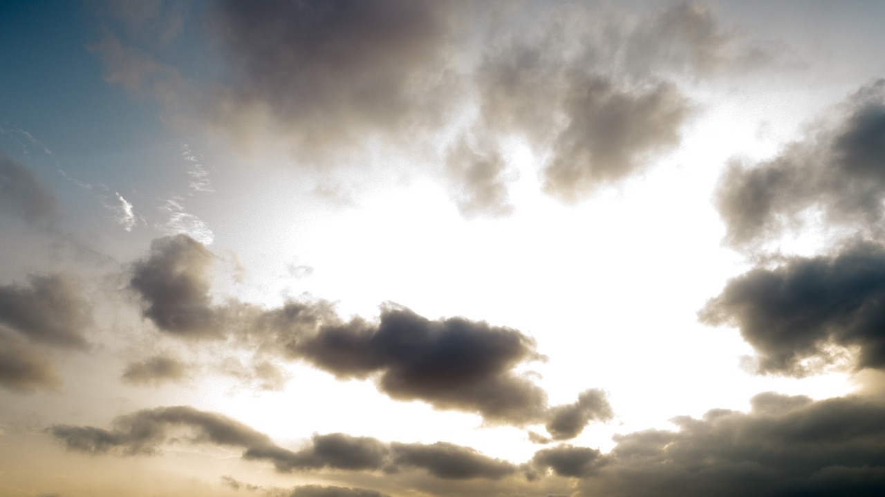 sky clouds panorama free photo