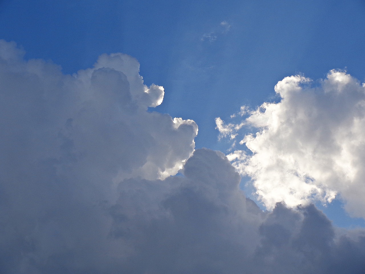 sky clouds cloud cover free photo