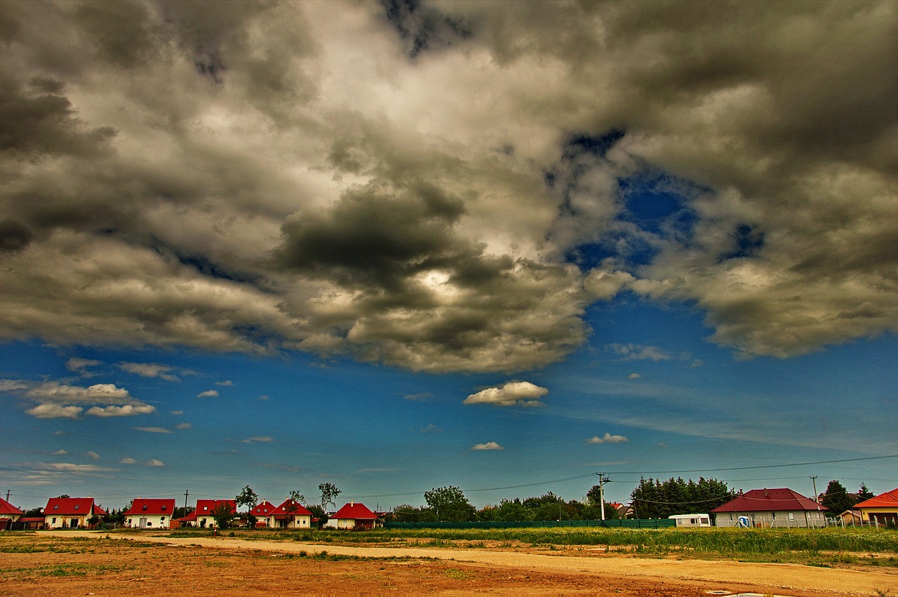 sky earth clouds free photo