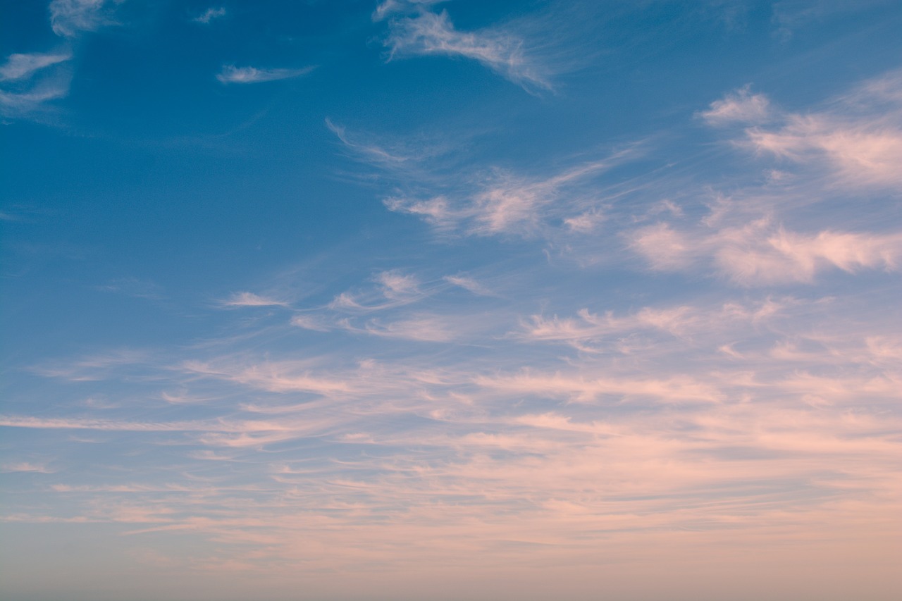 sky clouds sun free photo