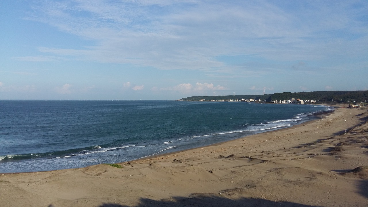 sky beach ocean free photo