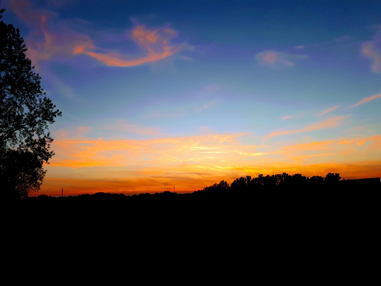 sky twilight sunset free photo