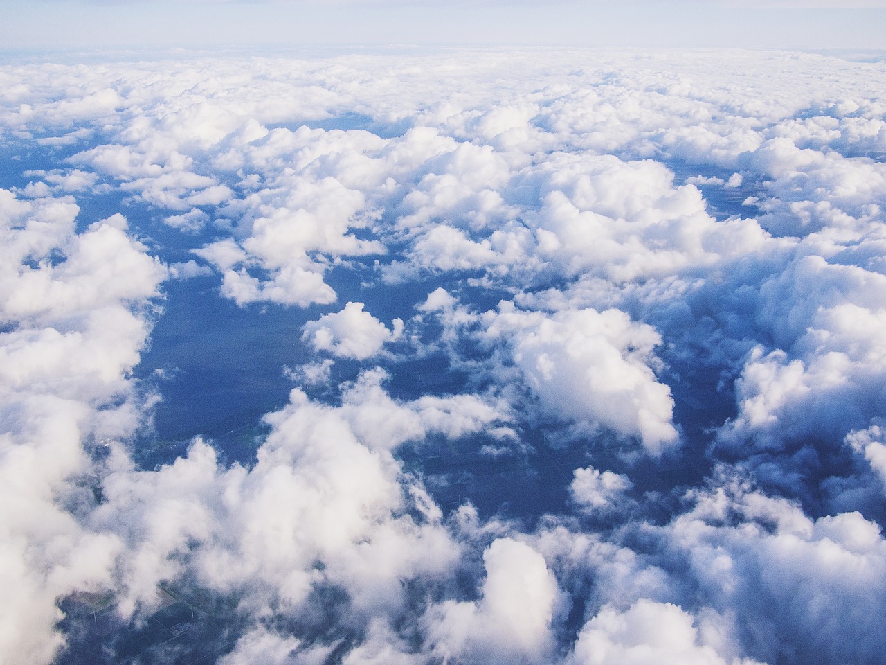 sky clouds travel free photo