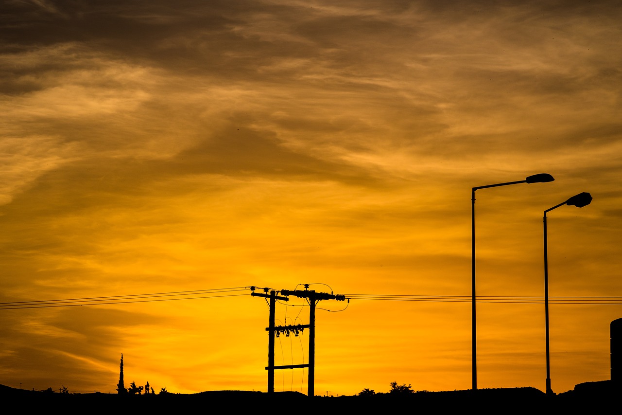 sky sunset clouds free photo