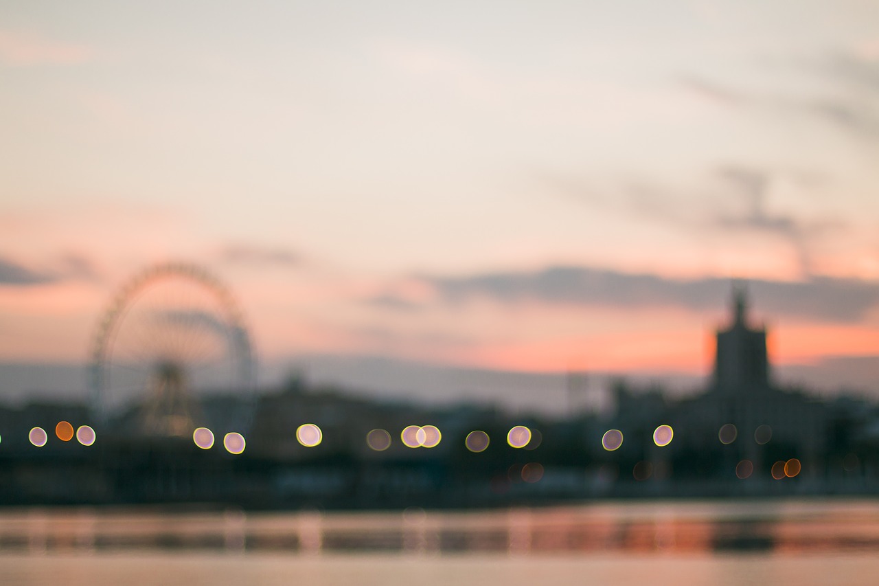 sky clouds bokeh free photo