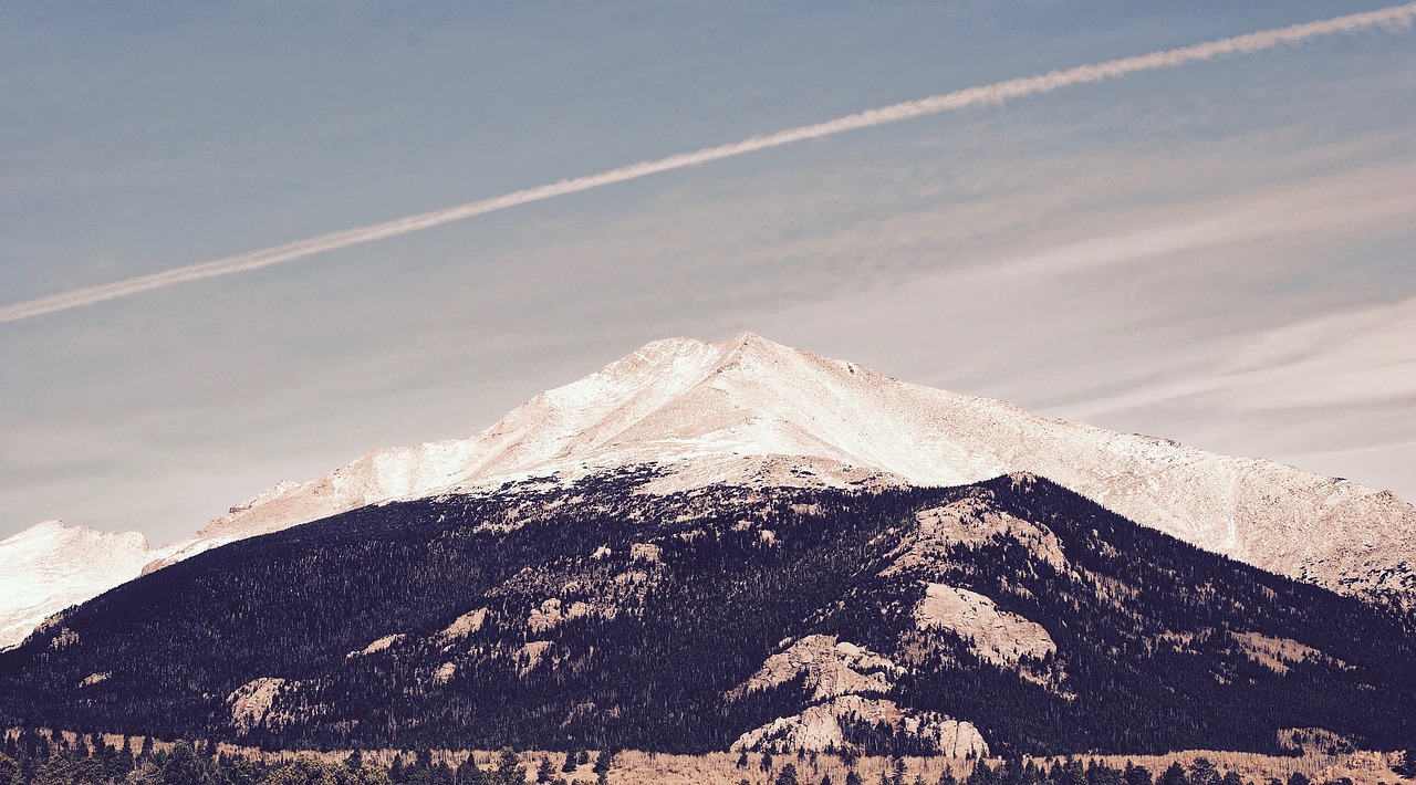 sky clouds mountain free photo