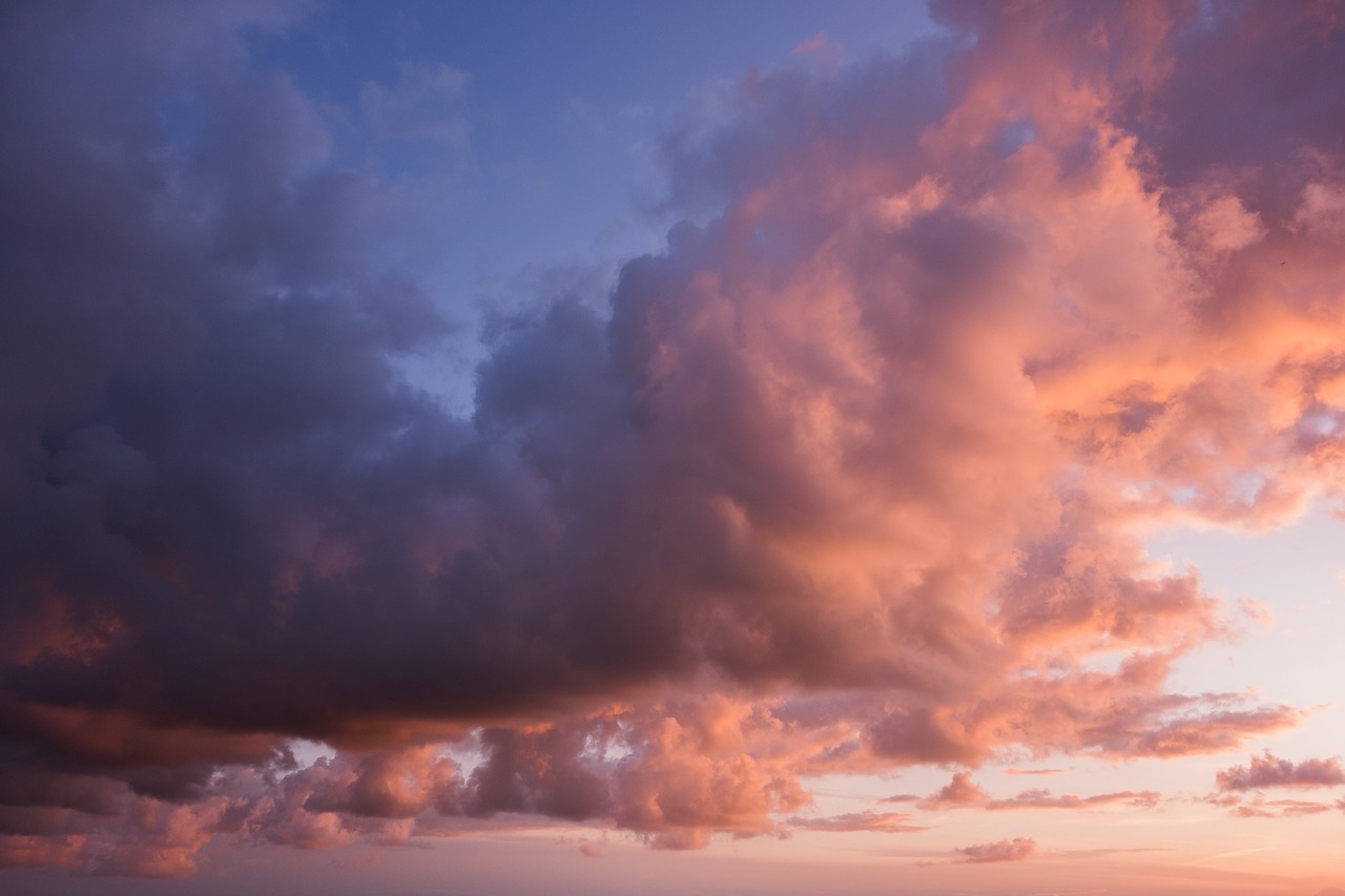 sky dark clouds free photo