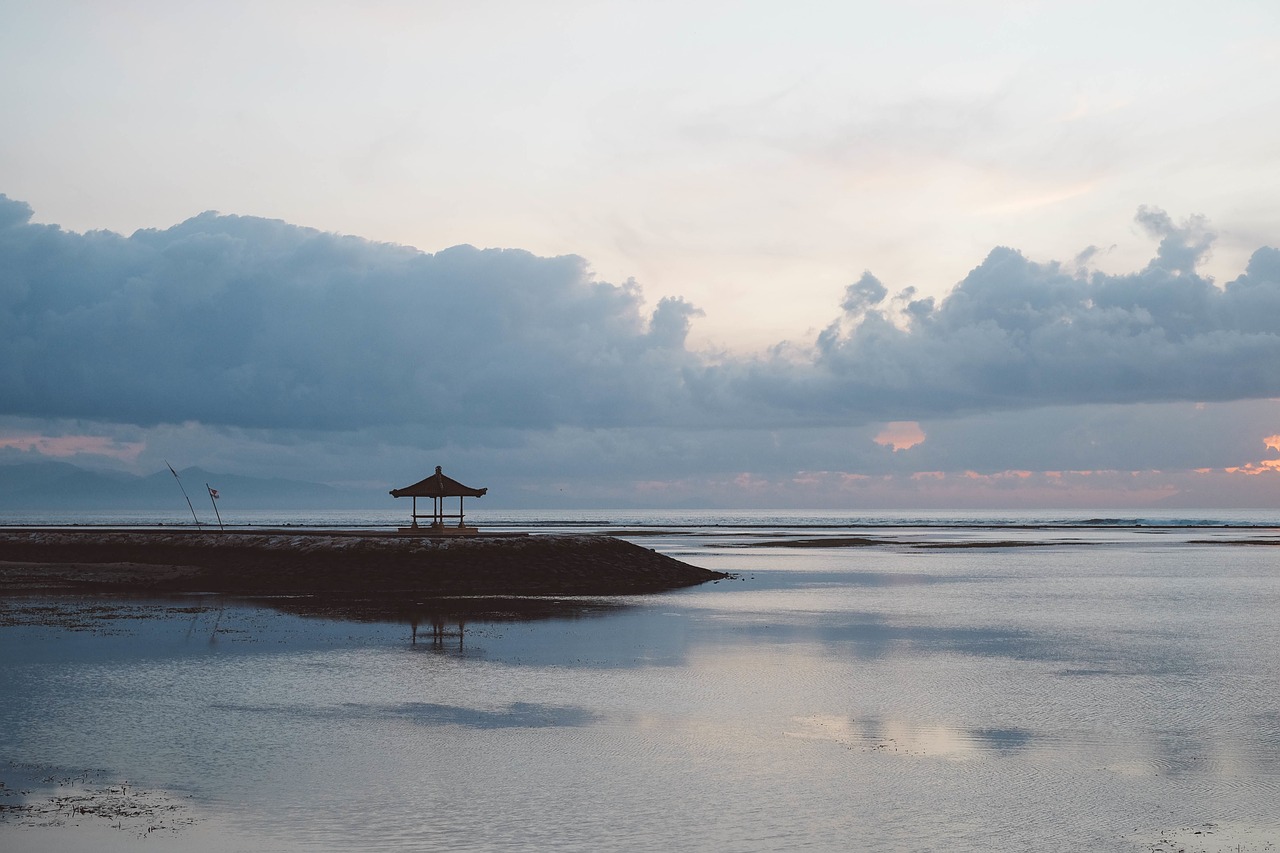 sky clouds sea free photo