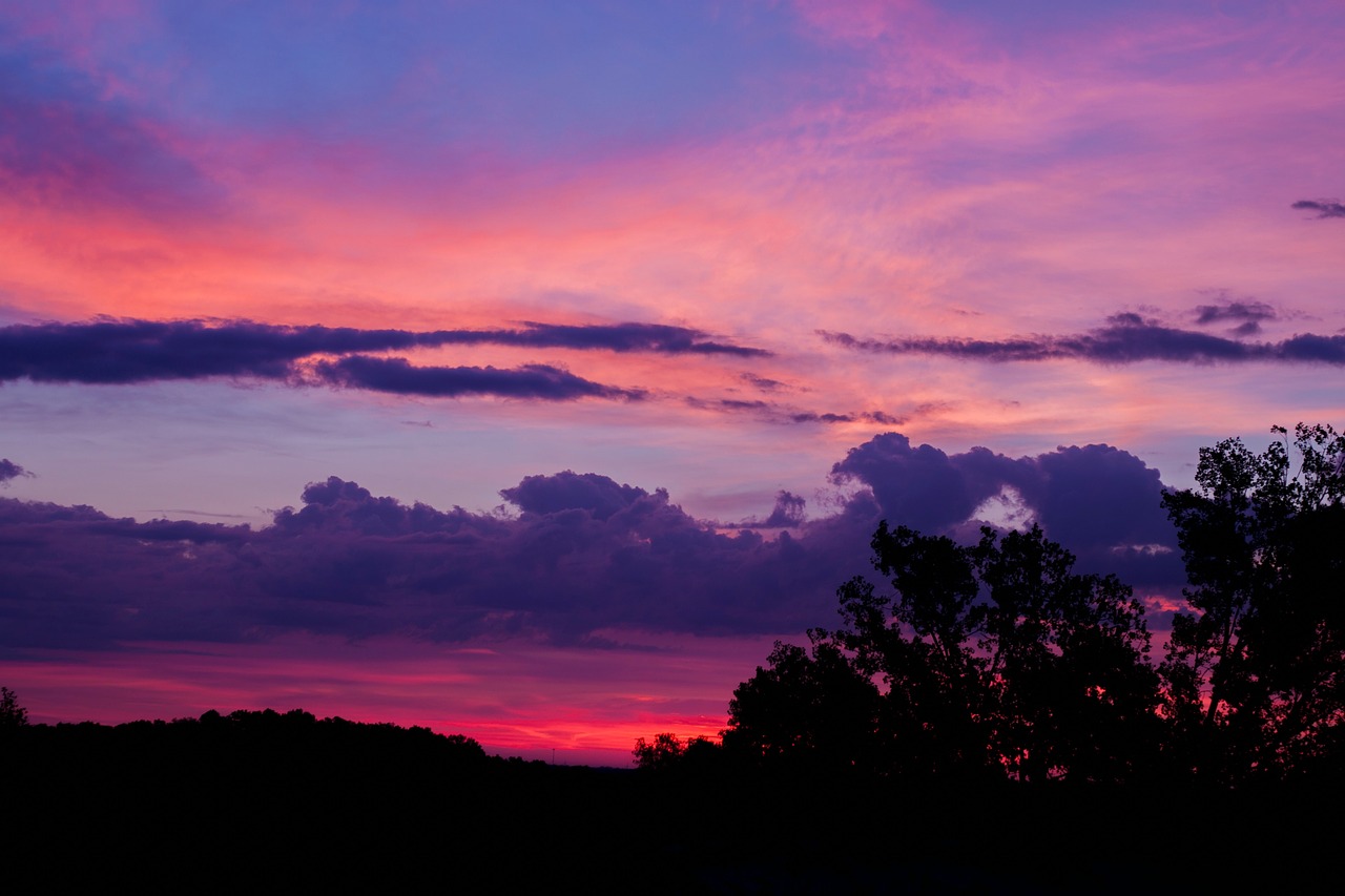 sky clouds dark free photo