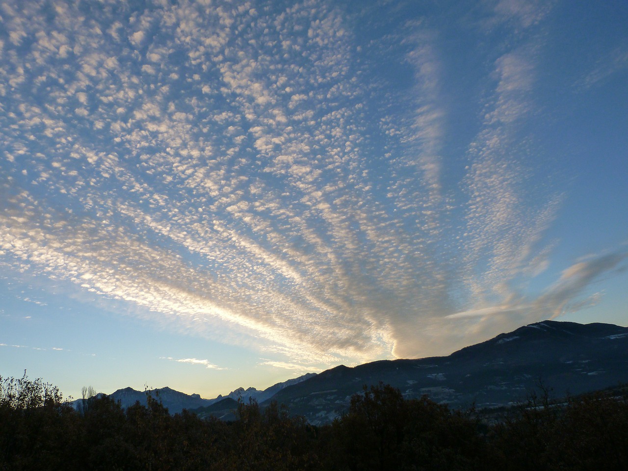 sky clouds landscape free photo