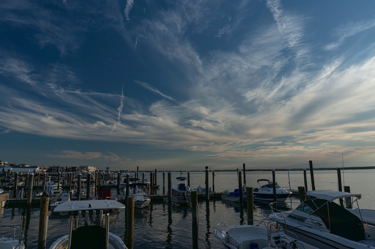 sky blue blue sky clouds free photo