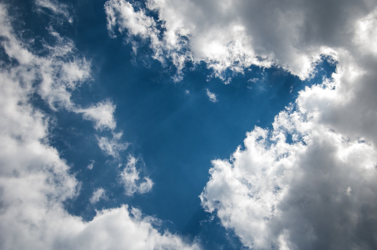 sky cloud blue free photo